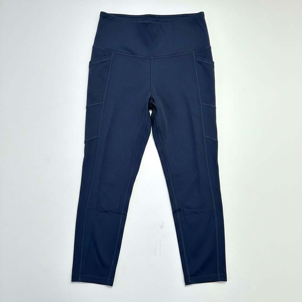 X by Gottex High-Rise Side Pocket Leggings Navy Size S